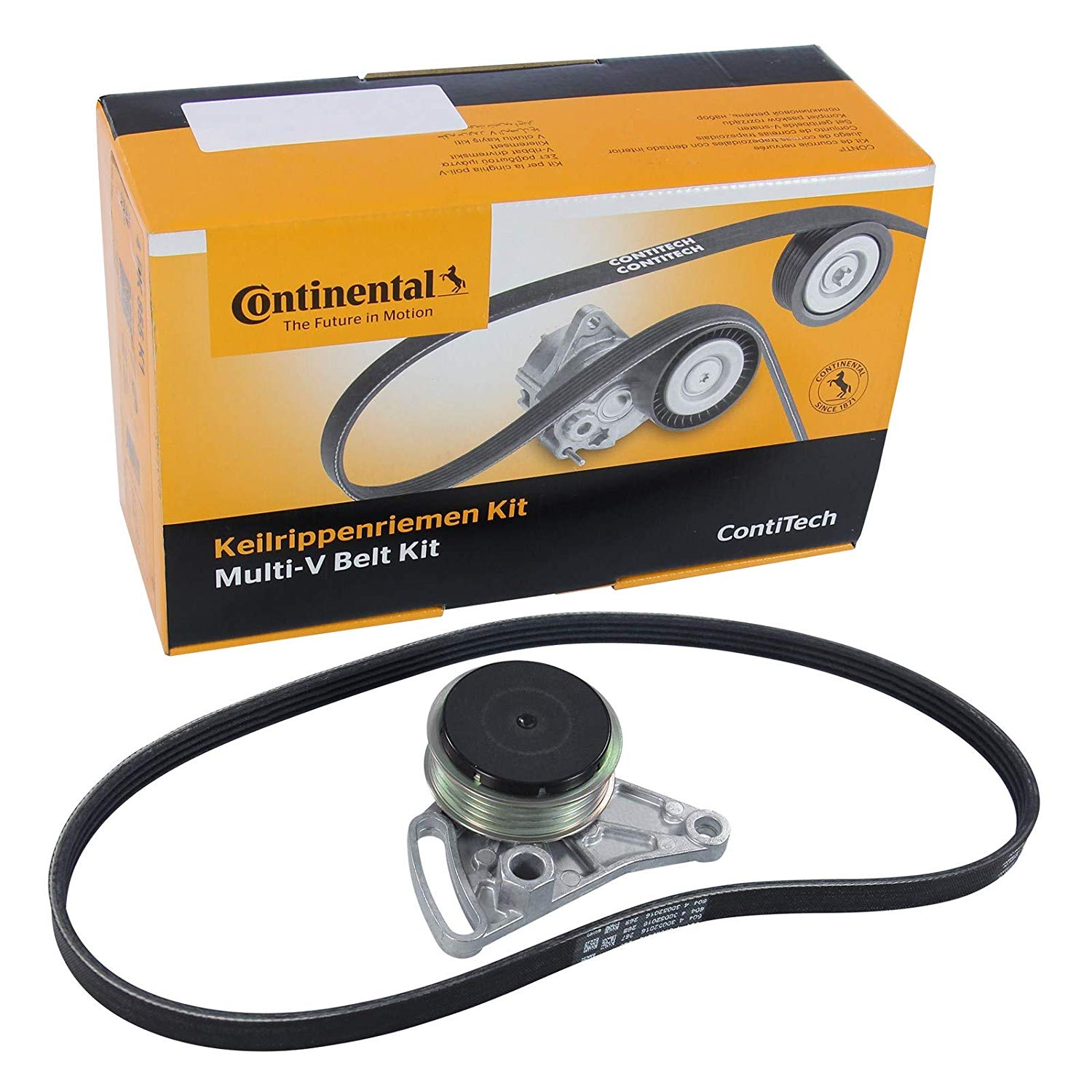 CONTITECH V-ribbed belt set 4PK855K1 Serpentine belt kit,Auxiliary belt kit VW,AUDI,SKODA,PASSAT Variant (3B6),PASSAT (3B3),PASSAT Variant (3B5)