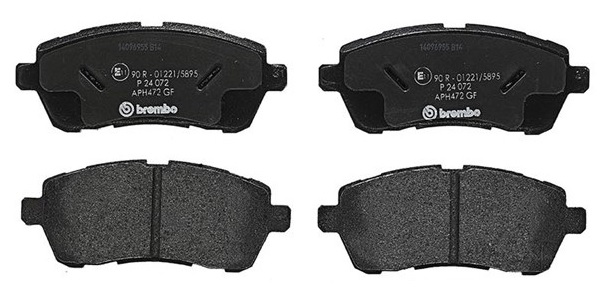 BREMBO Brake pad set FORD,MAZDA P 24 072 04465B1310,04491B1030,04491B1031 04491B1032,ADM54295,1550219,1676630,1719275,1749322,1788734,1848518,1855307