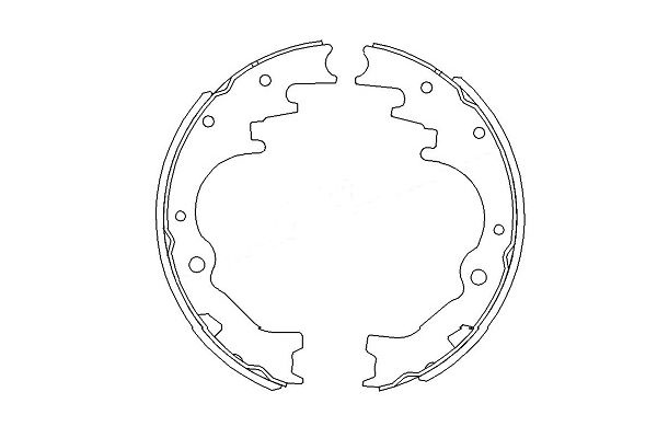 Brake Shoe Set KBS-5403 Kavo parts