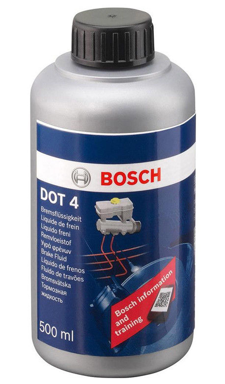 Bosch 1987479106 DOT4 Brake Fluid 500 ml Original Equipment Quality