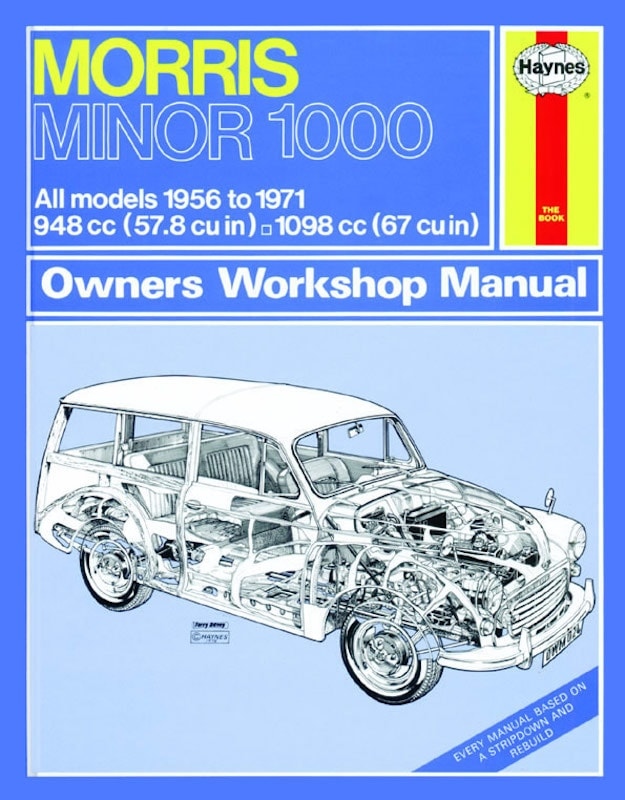 Haynes Workshop manual Morris Minor 1000 (1956 - 1971)