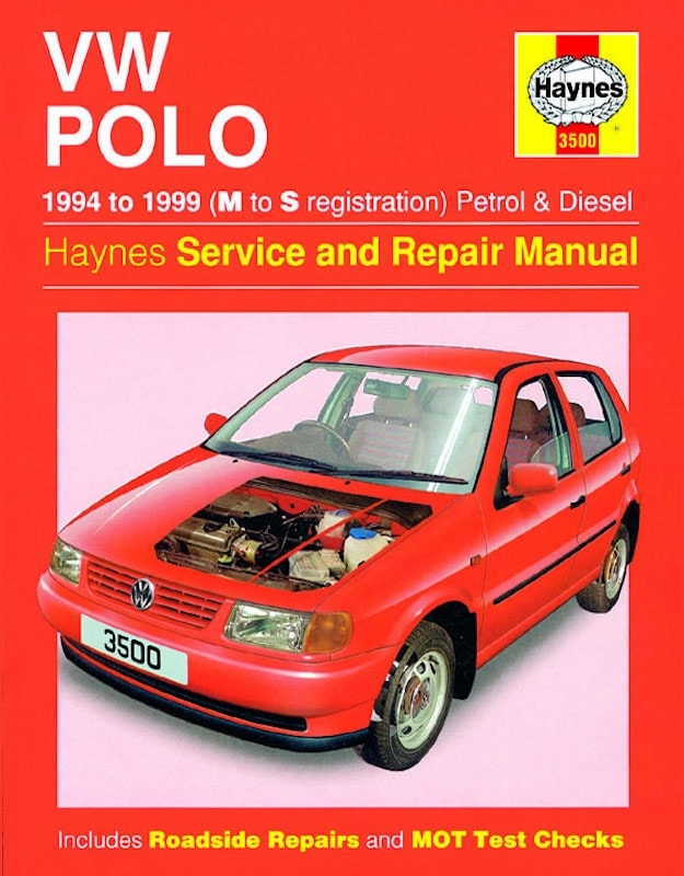 Haynes Workshop manual VW Polo Hatchback petrol & diesel (1994 -1999)