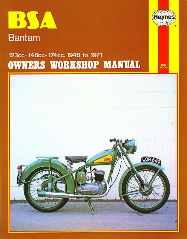 BSA Bantam (48 - 71) Haynes Repair Manual
