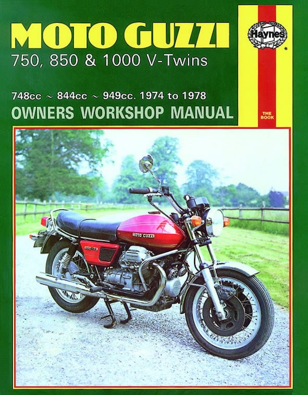 Moto Guzzi 750, 850 & 1000 V-Twins (74 - 78)
