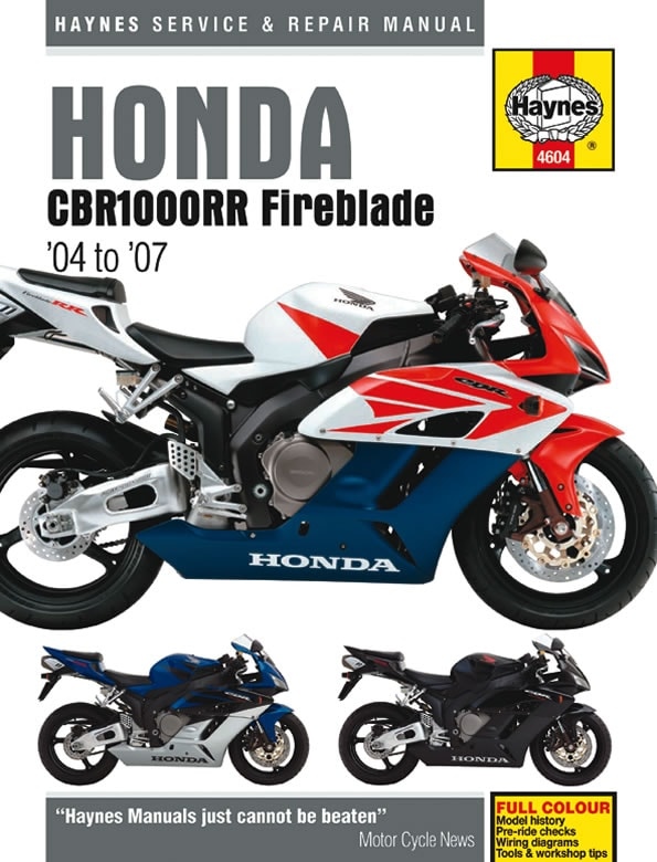 Honda CBR1000RR Fireblade (04 - 07)