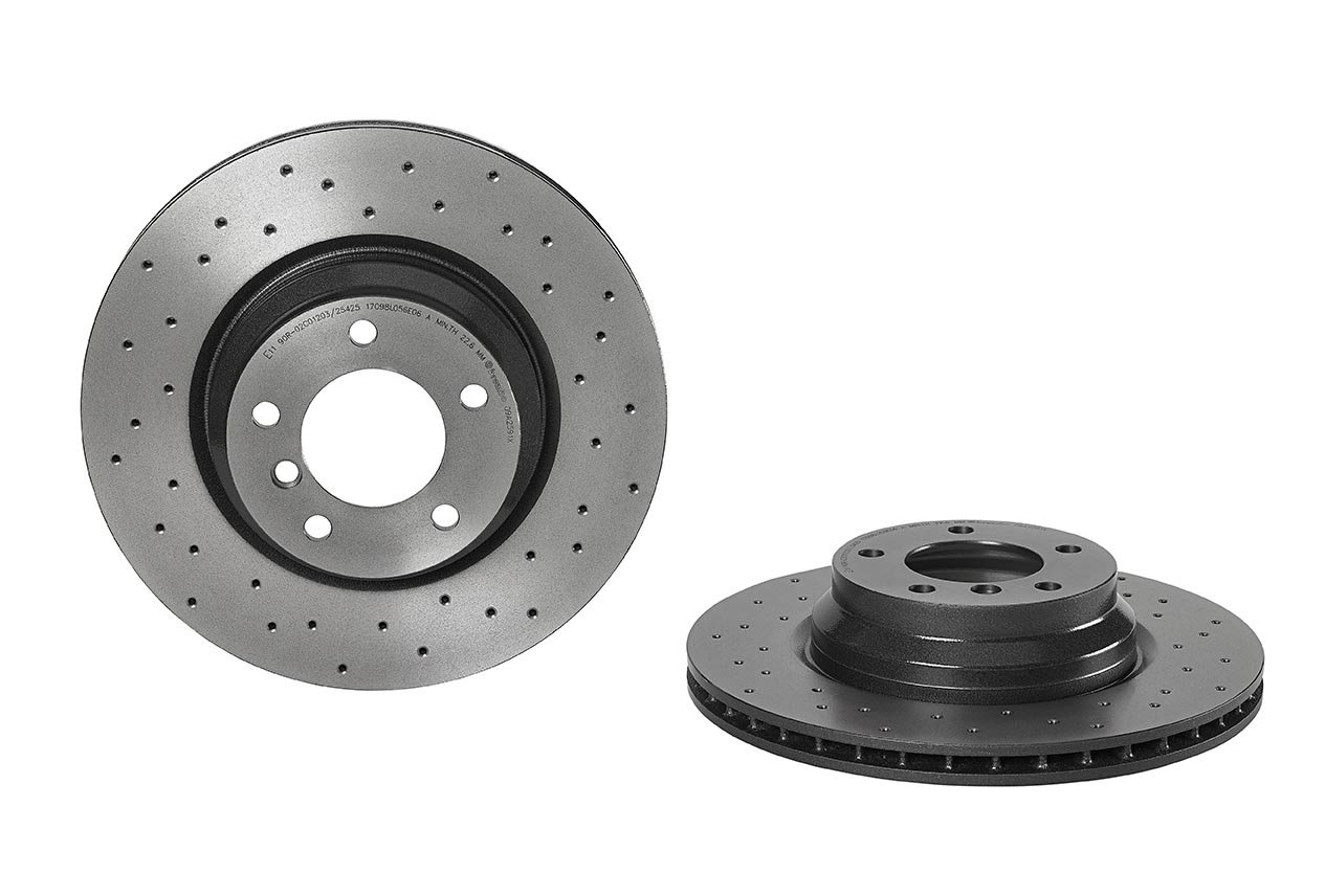 BREMBO Brake disc perforated/vented 09.A259.1X Brake rotor,Brake discs BMW,3 Touring (E91),3 Limousine (E90),1 Schrägheck (E87),3 Coupe (E92),X1 (E84)