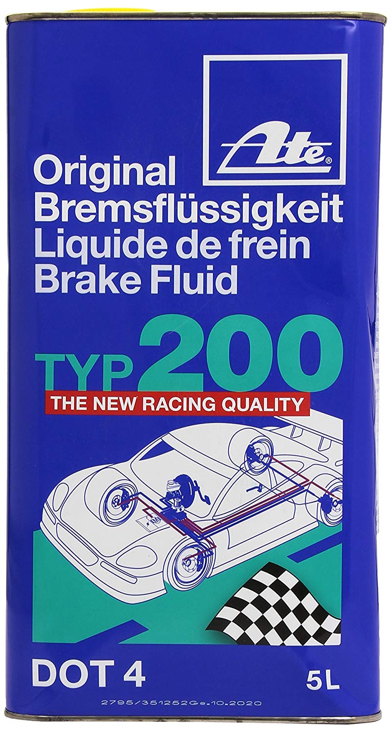 ATE Brake Fluid Type 200 New Racing Capacity: 5l 03.9901-6203.2