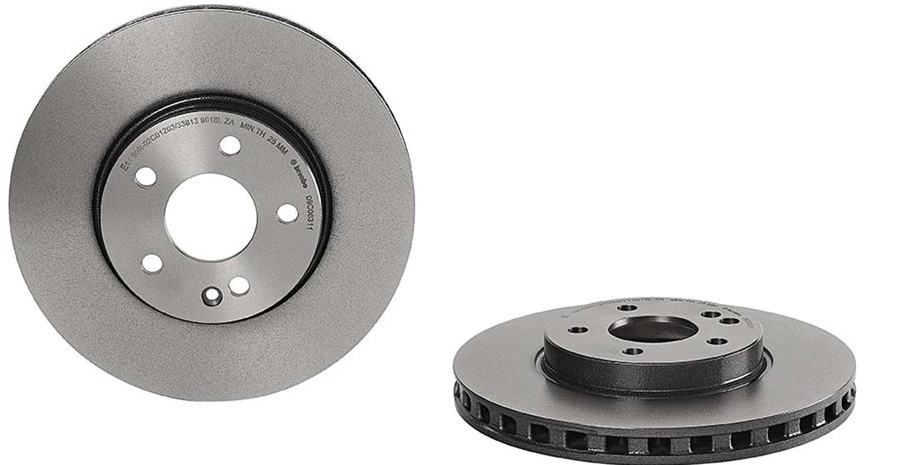 BREMBO Brake disc internally vented 09.C063.11 Brake rotor,Brake discs MERCEDES-BENZ,VITO Kasten (W447),VITO Tourer (W447),VITO Mixto (W447)