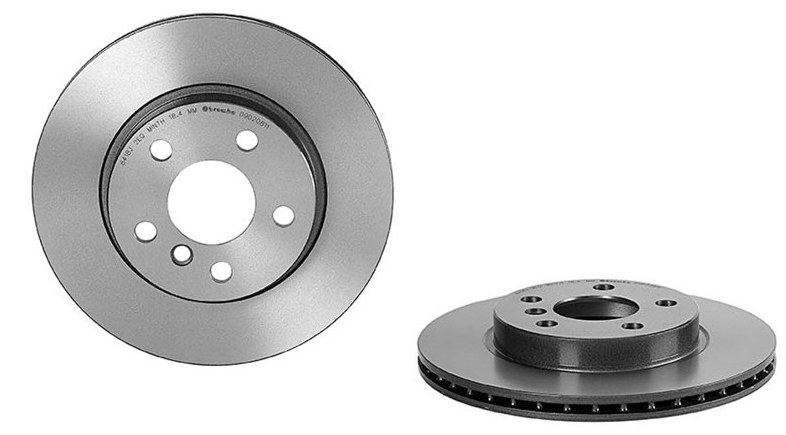BREMBO Brake disc PRIME LINE - UV Coated internally vented 09.D208.11 Brake rotor,Brake discs BMW,i3 (I01)