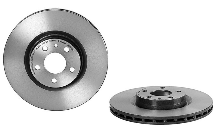 BREMBO Brake disc PRIME LINE - UV Coated internally vented 09.4939.41 Brake rotor,Brake discs FIAT,500L (351_, 352_)