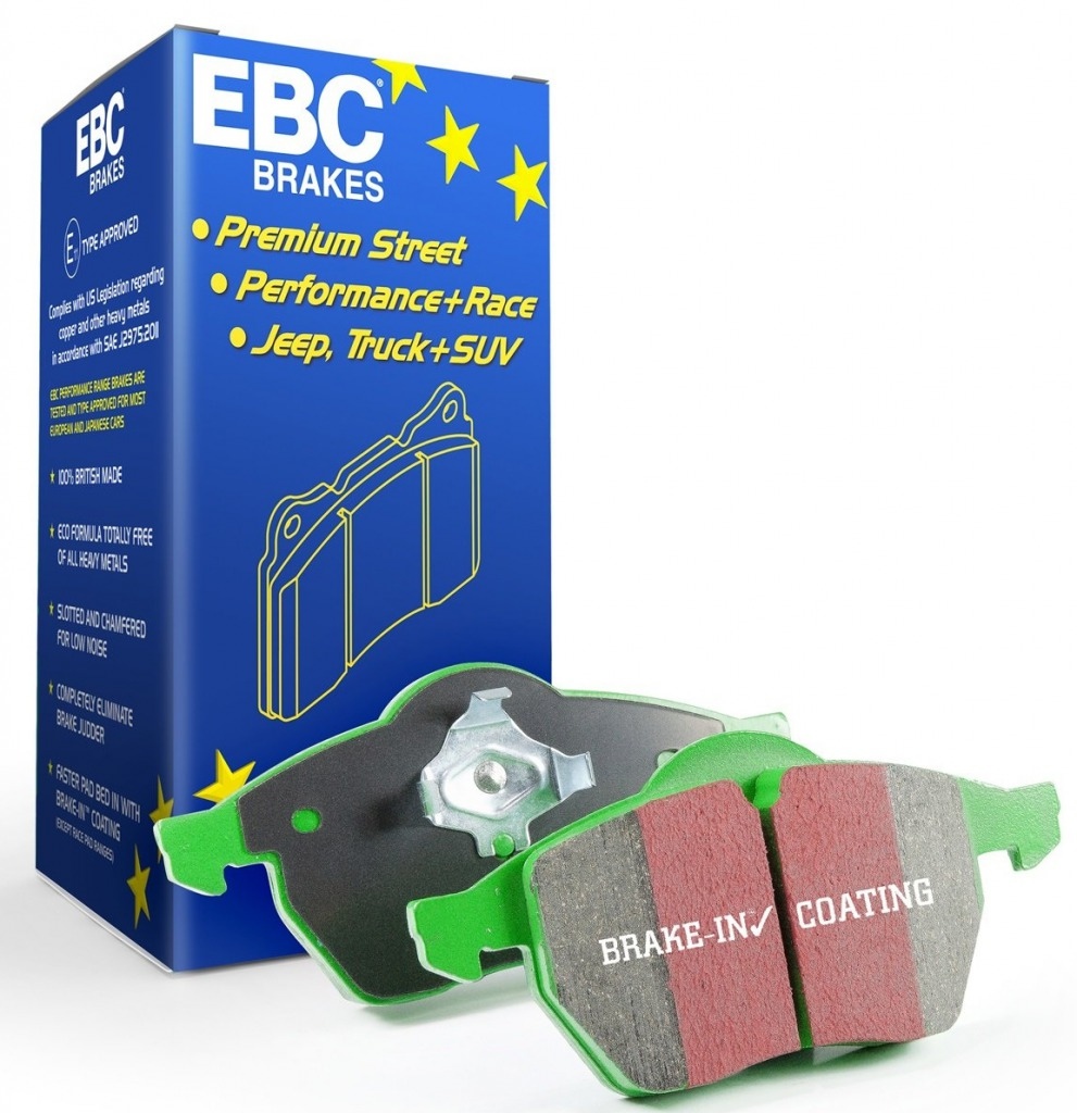 EBC Bromsbelggssats Skivbroms Greenstuff Bmw X5 (E70) DP61938