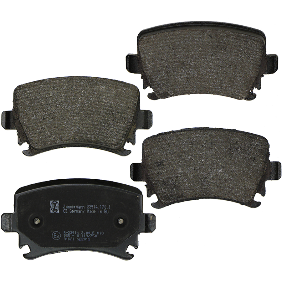 ZIMMERMANN Brake pad set VW,AUDI,SKODA 23914.170.1 1K0698451B,1K0698451E,1K0698451G 1K0698451K,4F0698451D,8E0698451F,8E0698451J,8E0698451M,1K0698451D