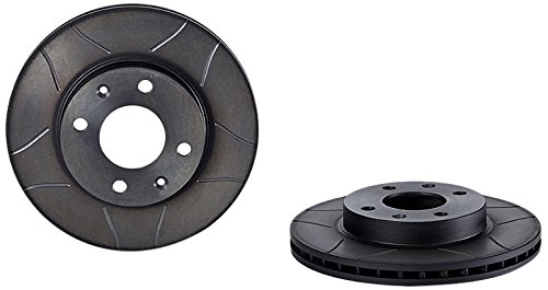 BREMBO Brake disc slotted 09.5285.75 Brake rotor,Brake discs HONDA,CIVIC VI Hatchback (EJ, EK),CIVIC VI Fastback (MA, MB),CIVIC V Hatchback (EG)