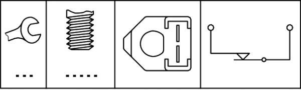 HELLA Brake Light Switch VW,AUDI,FORD 6DF 003 263-081 191945515,191945515A,191945515B 1HM945515,6K0945515,1038624,1044350,7215734,95VW13480AA