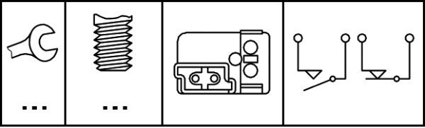 HELLA Brake Light Switch MERCEDES-BENZ,CHRYSLER,PUCH 6DD 008 622-771 5101495AA,0005457709,0005458609  0005459909,0015450109,001545010928,A0005457709