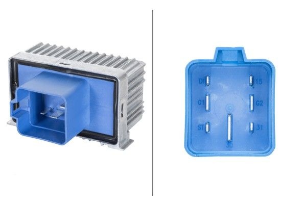 Kontrollenhet glodstiftsystem