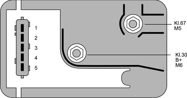 Kontrollenhet glodstiftsystem