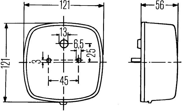 HELLA Rear light MERCEDES-BENZ,IVECO,MAGIRUS-DEUTZ 2SE 002 578-701 02840585,18ZZ02840585,2034105131 45358170082,4695427,05751084,05751085,060509864