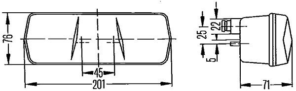 HELLA Rear light MERCEDES-BENZ 2SD 001 680-281 2300671SN84574,825KSL013,4013153 76533711,925305C92,0867485,971002,8176118,1034493,4961371,E131482