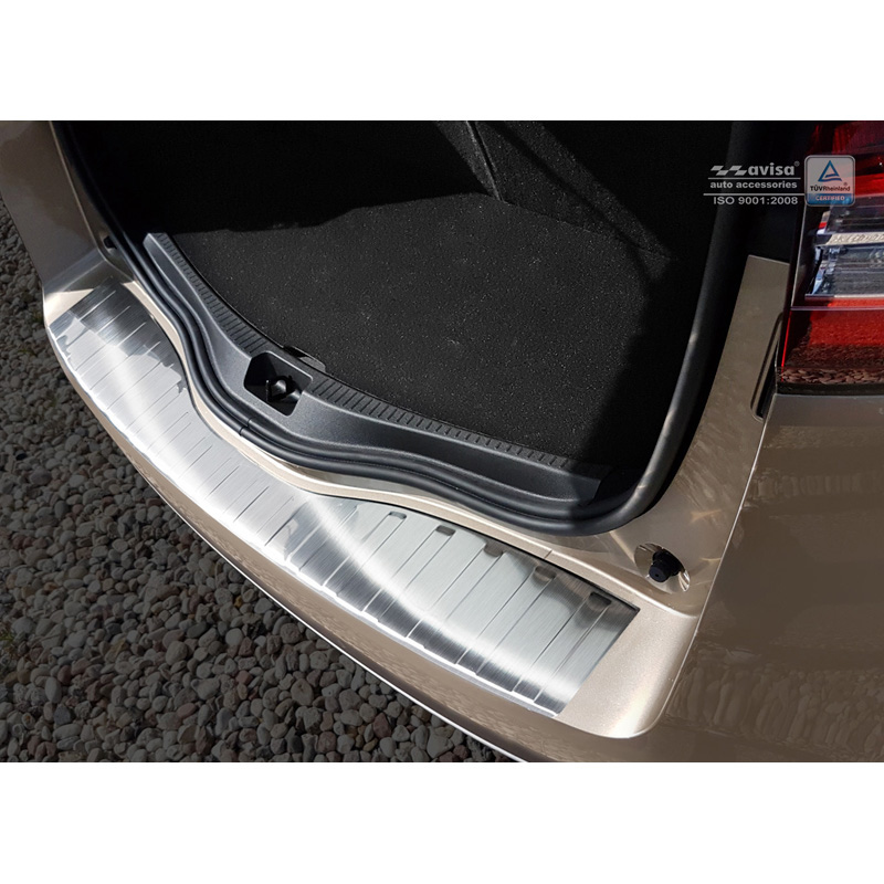 Avisa Renault Grand Scénic Iv (R9_) Stainless Steel Rear Bumper Protector Renault Grand Scenic Iv 2016- 'Ribs' Av 235139 New