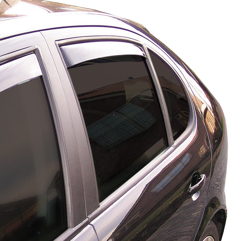 Wind Deflectors Master Dark (rear) for Hyundai Kona 2017- | Winparts.co ...