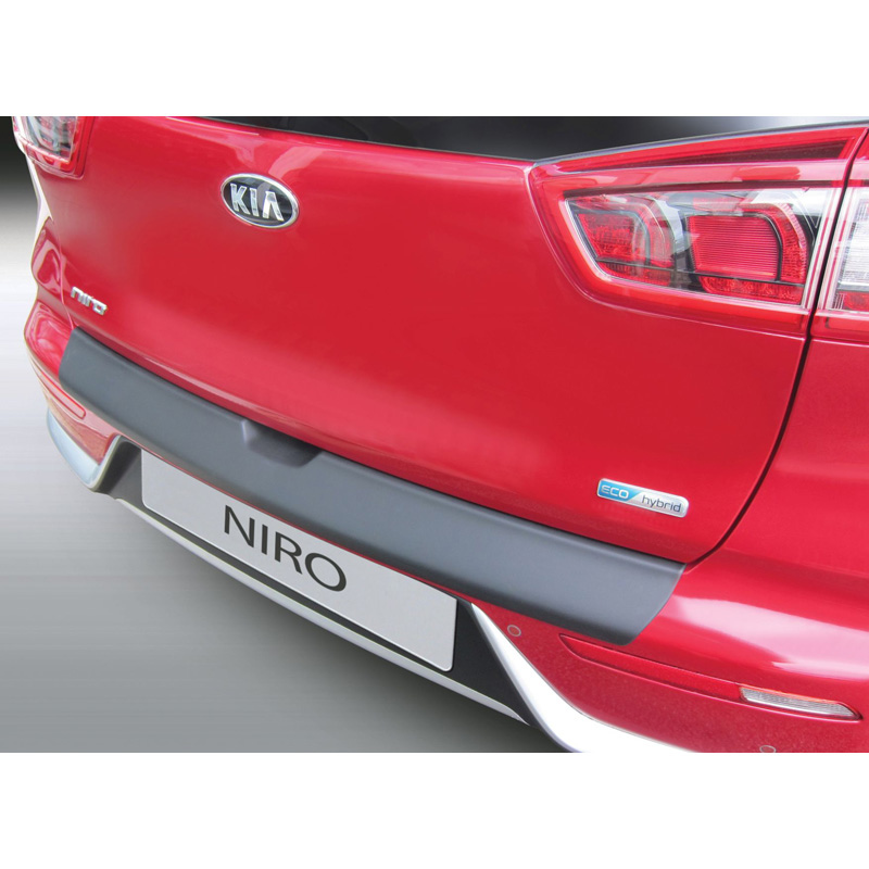 ABS Rear bumper protector Kia Niro 9 / 2016 Black Winparts.co.uk