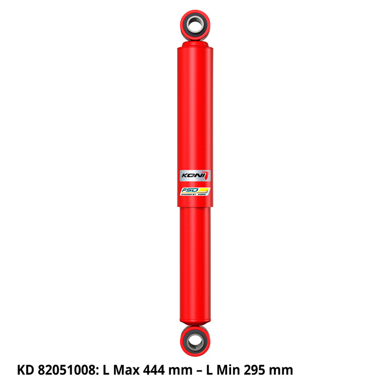 KONI FSD Shock Absorber Rear Fiat Ducato 250/290 Camper VAN 2006- (L Max 444 Mm - L Min 295 mm) (8205 8205-1008