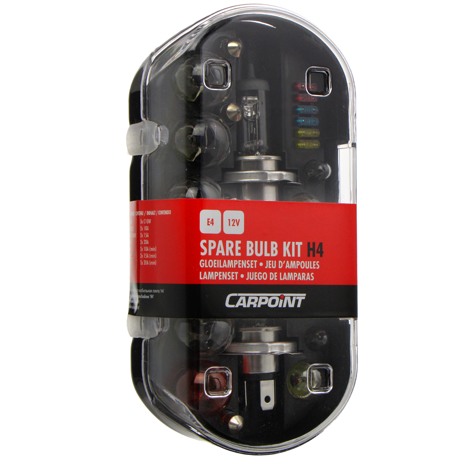 Carpoint 0725077 Bulb Kit H4 60/ 55 W (30 Pieces) 