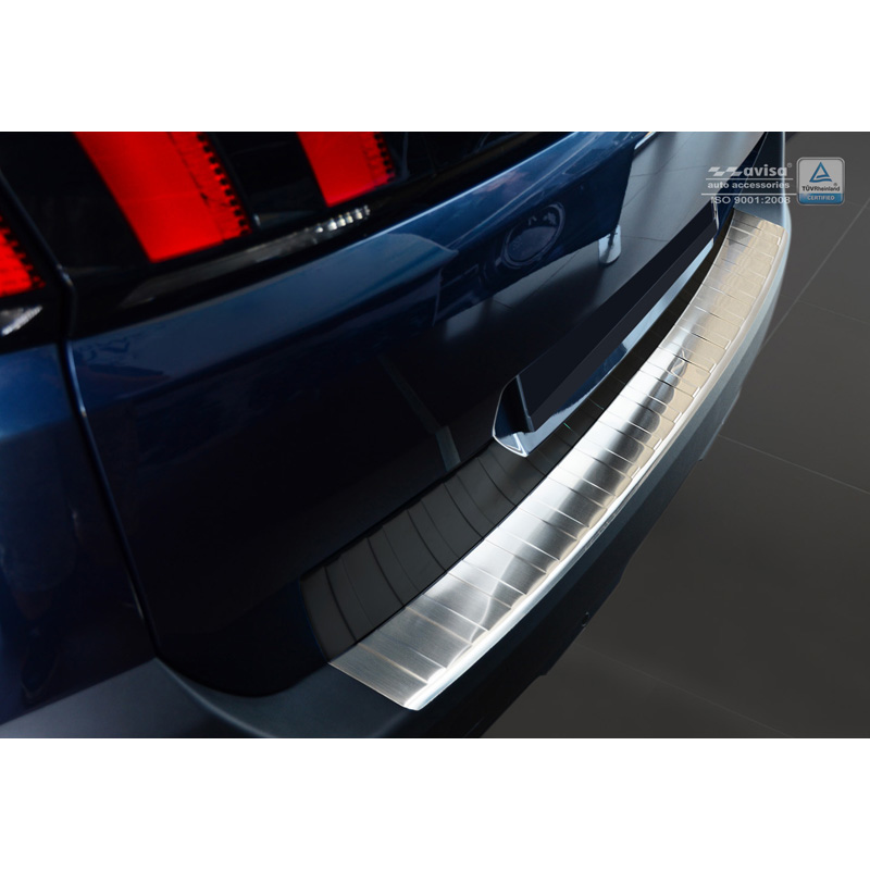 Avisa Rostfritt Stål Bakre Stotfångarskydd Peugeot Ii 2017 39Ribs39