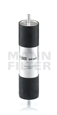 MANN-FILTER Fuel Filter In-Line Filter WK 6001 AUDI,SEAT,A6 Avant (4F5, C6),A6 Limousine (4F2, C6),Exeo ST (3R5),Exeo Limousine (3R2)