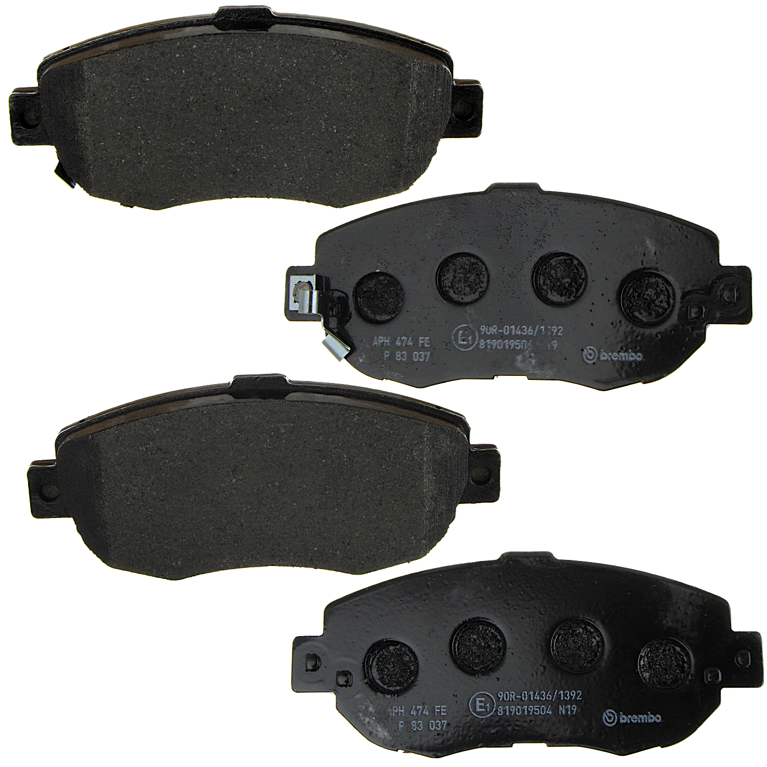 BREMBO Brake pad set TOYOTA,LEXUS P 83 037 7495D619,0446514081,0446530110 0446530270,0446530271,0446550110,0446550111,0446553010,0449130341,0449150081