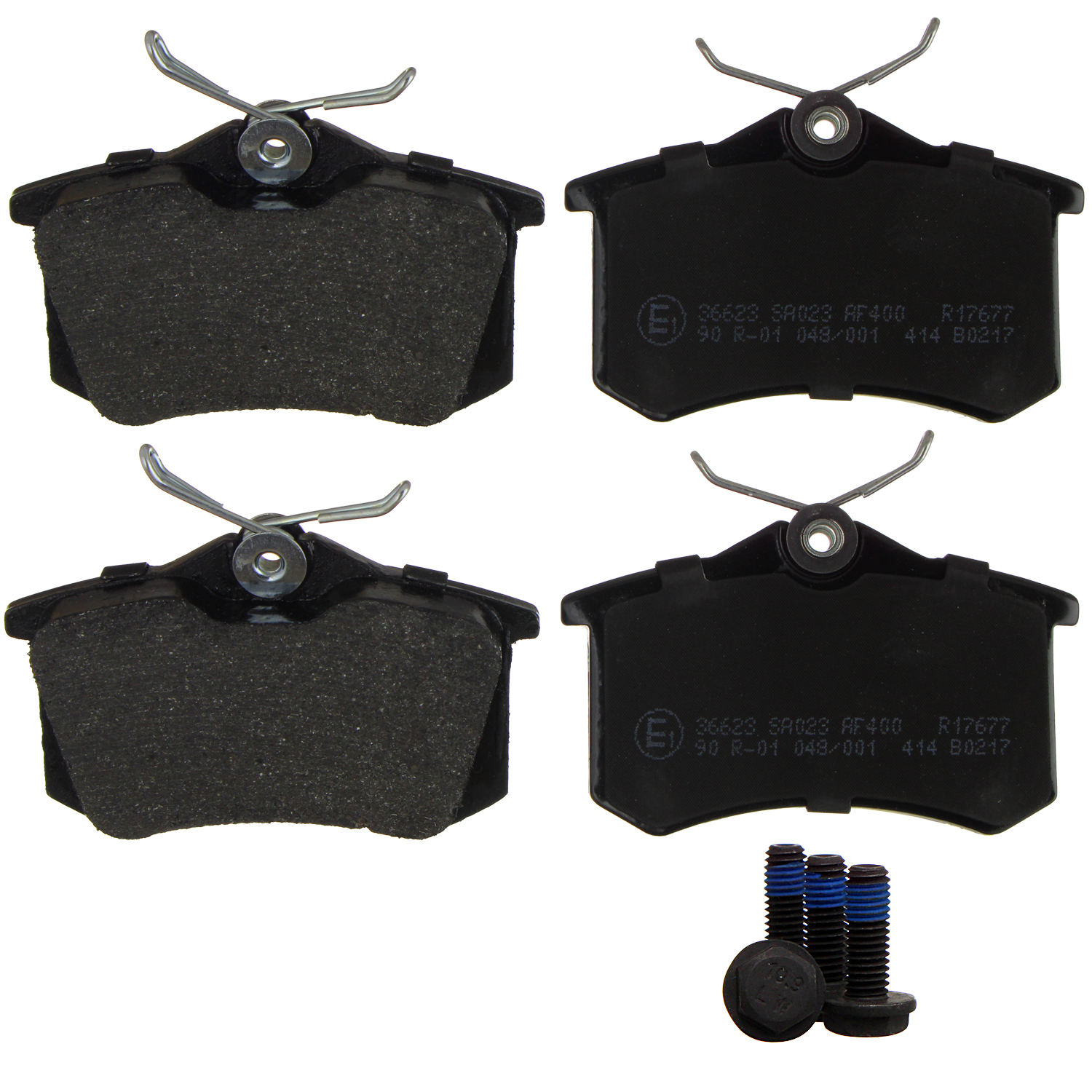 A.B.S. Brake pad set VW,AUDI,RENAULT 36623 1H0698451F,8E0698451B,8E0698451D 8E0698451E,8E0698451F,8E0698451L,1623063180,10087961,10405527,1623063180
