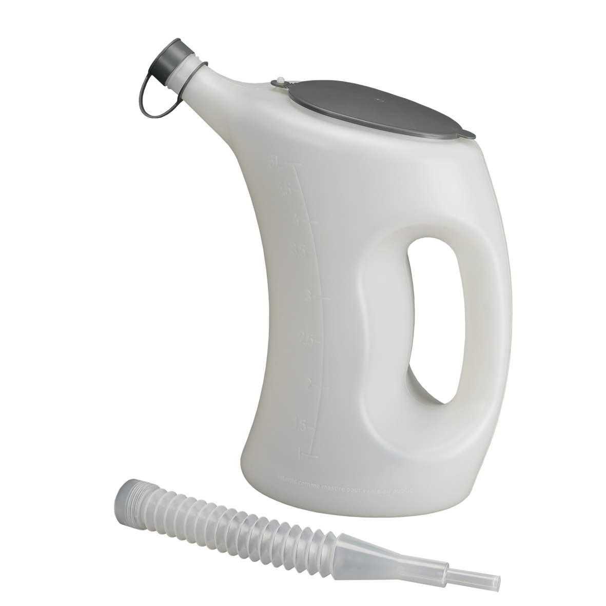 RS PRO 5L High Density Polyethylene Carboy Bottle