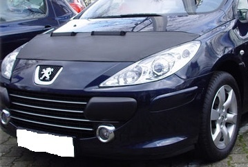 Bonnet liner cover Peugeot 2006-2007 black