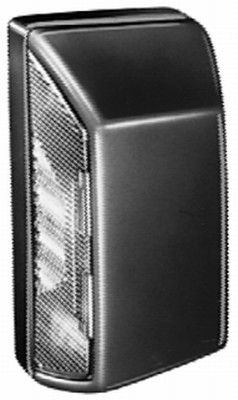 Hella Number plate light 10W, rectangular, 12/24V, white, bolt on, 102x55x56.5mm, Blade terminal, 2KA003389068