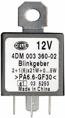 Rela blinkersenhetindikatorbox 12V