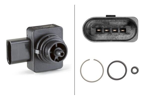 Trycksensor bromskraftsforstarkare