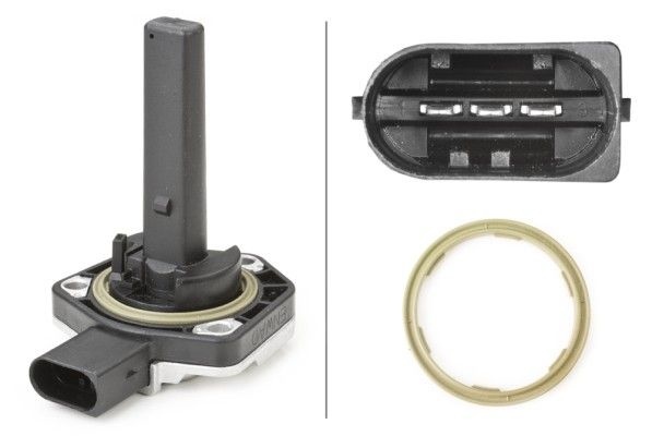 HELLA Sensors with seal 6PR 008 324-101 Sensor, engine oil level BMW,3 Touring (E91),3 Limousine (E90),3 Limousine (E46),1 Schrägheck (E87)
