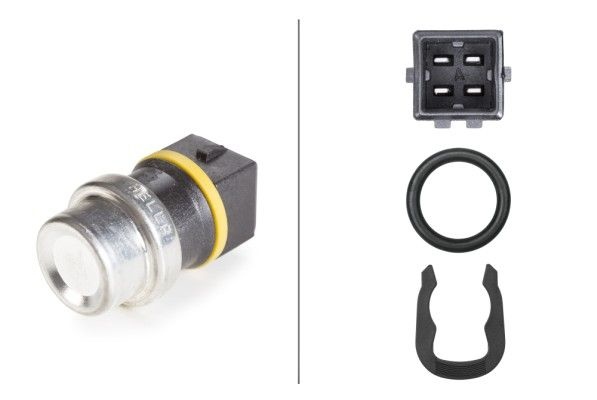 HELLA Coolant Temperature Sensor VW,FORD,SKODA 6PT 009 107-421 030919501,1331294,1669948 Coolant Sensor 95VW10884AA,95VW10884AB,030919501,030919501A