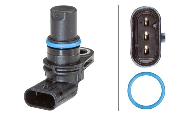 Sensor kamaxelposition 6PU 013 122191 Hella
