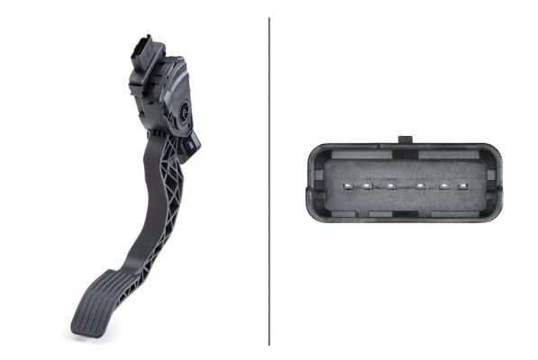 HELLA Sensors Rubber pedal pad 6PV 009 949-831 Sensor, accelerator position PEUGEOT,CITROËN,DS,207 (WA_, WC_),207 CC (WD_),208 I Schrägheck (CA_, CC_)