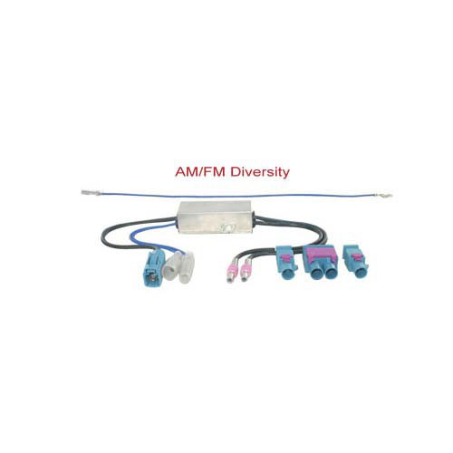 AM / FM Diversity antenna adapter active