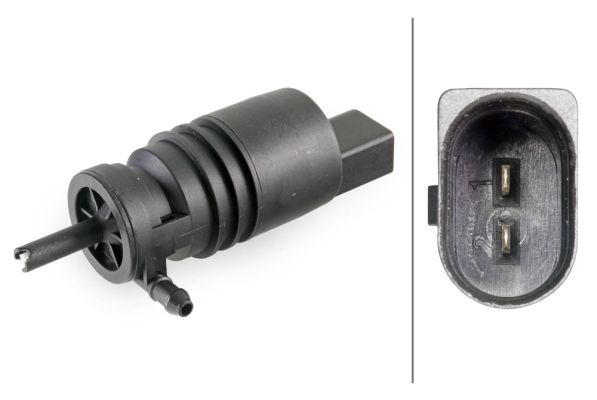 HELLA Windshield Washer Pump MERCEDES-BENZ,BMW,MAYBACH 8TW 006 848-041 64128362154,67120154873,67126934159 67127199567,67127302588,67127302589,6934159