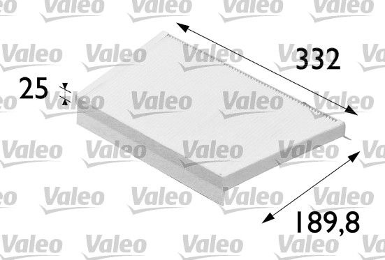 VALEO Pollen filter Particulate Filter 698700 Filter, interior air,Cabin filter MERCEDES-BENZ,C-Klasse Limousine (W203),C-Klasse T-modell (S203)