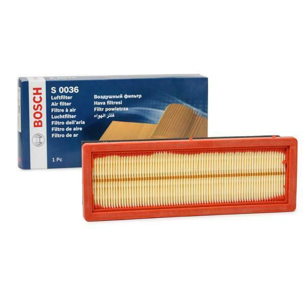 BOSCH Air filter Filter Insert F 026 400 036 Engine air filter,Engine filter FORD,FIAT,ALFA ROMEO,KA (RU8),GRANDE PUNTO (199),PANDA (169),500 (312)
