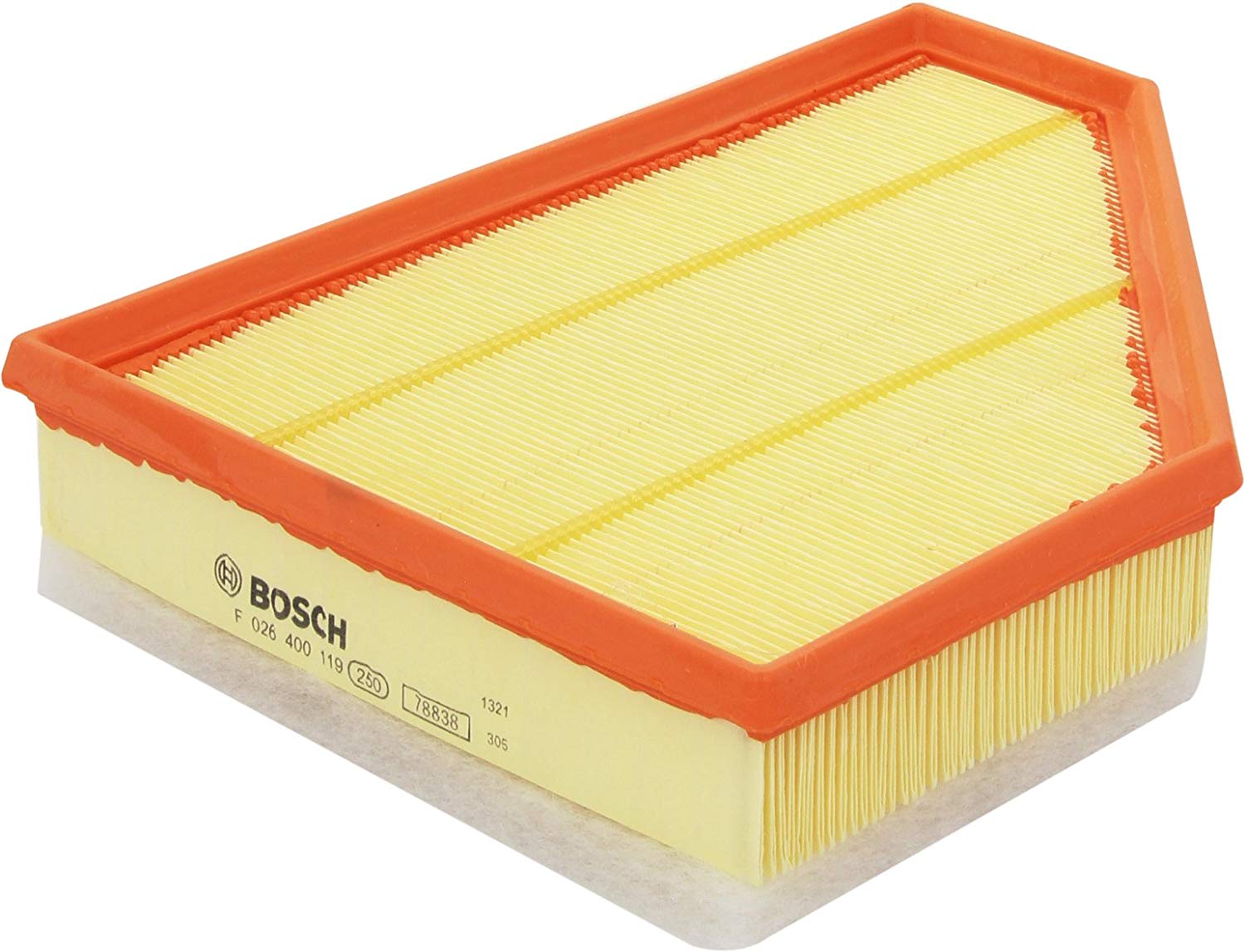 BOSCH Air filter Filter Insert F 026 400 119 Engine air filter,Engine filter BMW,ALPINA,3 Touring (E91),3 Limousine (E90),1 Schrägheck (E87)