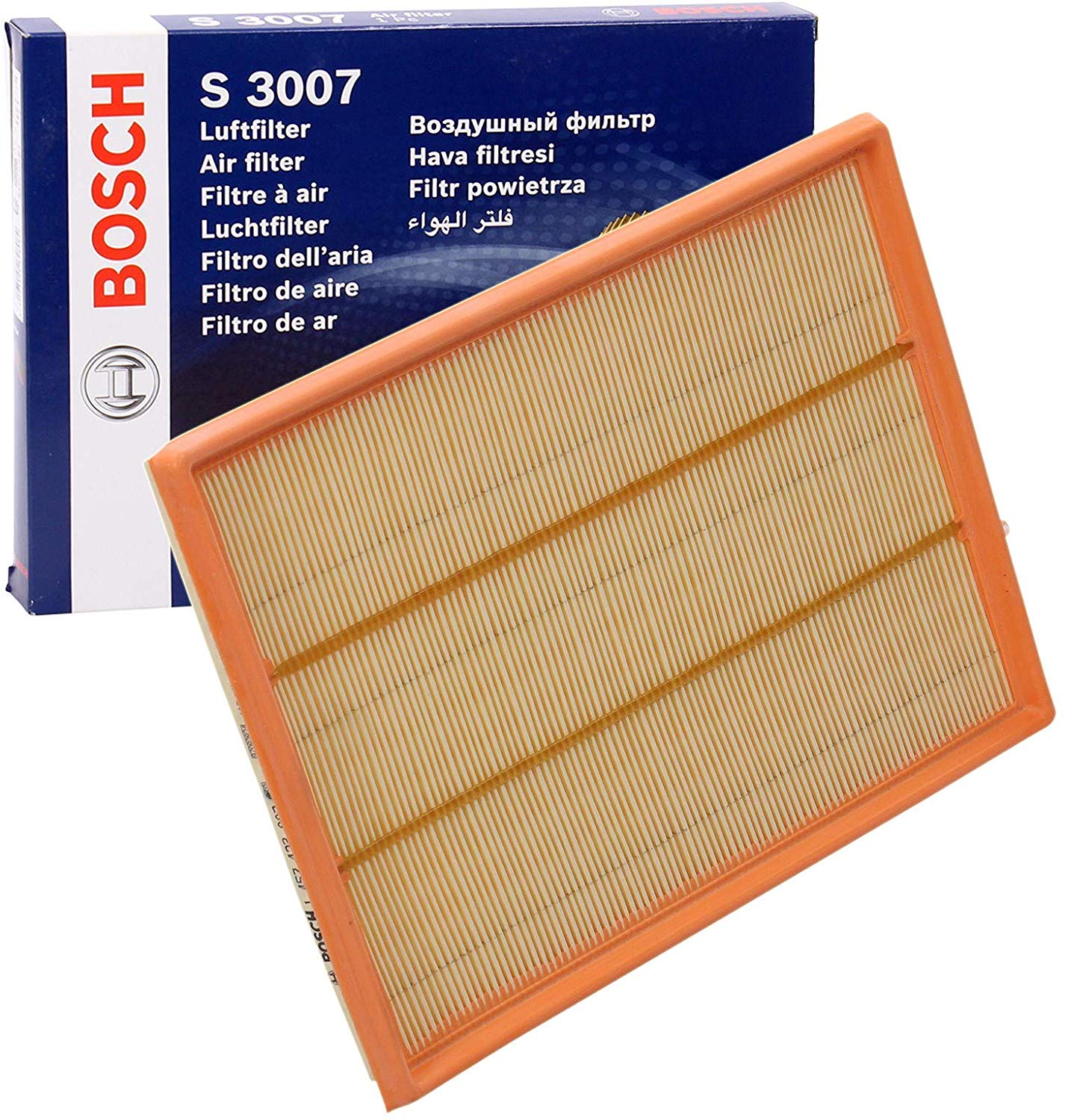 BOSCH Air filter OPEL,VAUXHALL 1 457 433 007 AFOPE3,25062467,25062434 Engine air filter,Engine filter 25062467,90351529,90351530,90443101,90443102