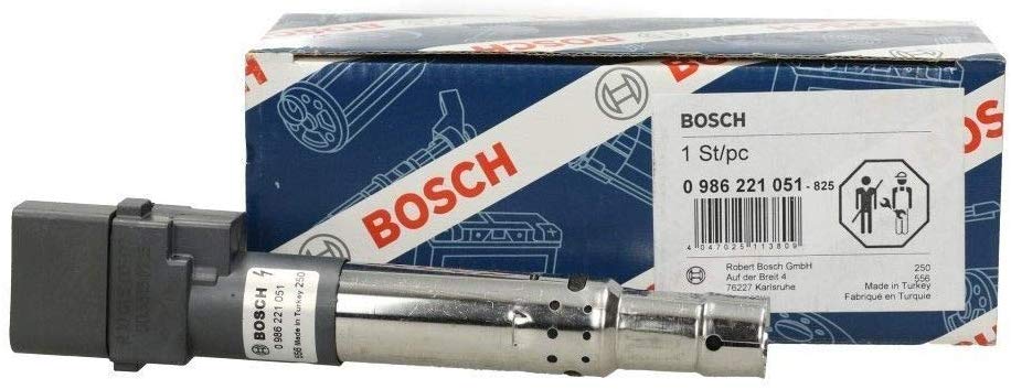 BOSCH Ignition coil VW,AUDI,SEAT 0 986 221 051 022905715,022905715B,ZSPEPENCILCOIL1X1 Coil pack,Ignition coil pack,Engine coil,Engine coil pack