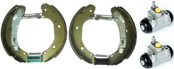 BREMBO Brake Set, drum brakes K 23 057  FIAT,PEUGEOT,CITROËN,Ducato Kastenwagen (250_, 290_),Ducato Bus (250_, 290_)