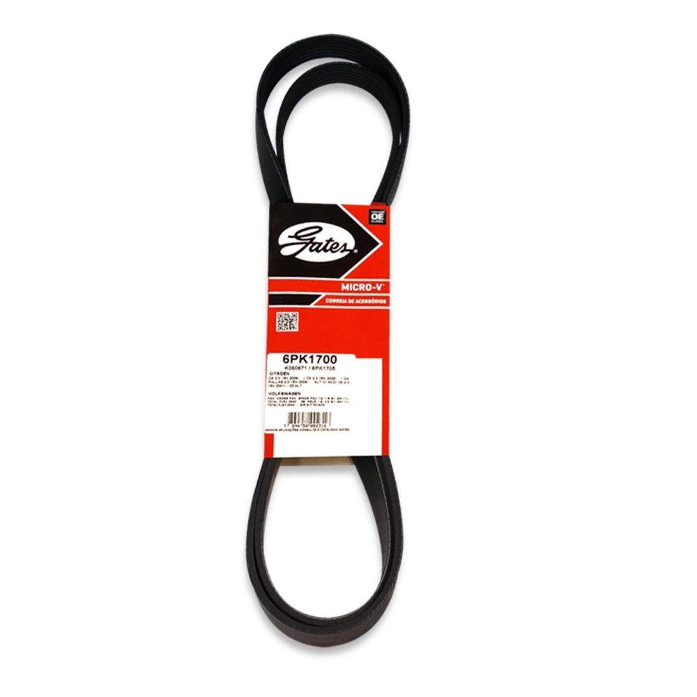 GATES V-ribbed belt G-Force™ C12™ CVT Belt 6PK1700 Serpentine belt,Auxiliary belt VW,AUDI,BMW,Golf V Schrägheck (1K1),TOURAN (1T1, 1T2),GOLF VI (5K1)